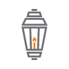 animated lantern icon