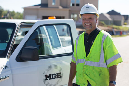 Image of MGE employee