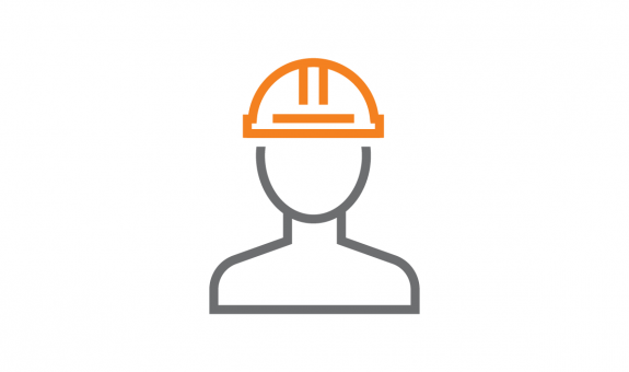 Image of: Construction worker icon